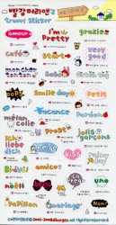 Thumbnail of Korea Anne's Europe Travel Deco Sticker Sheet #6 (I1232) 