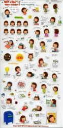 Thumbnail of Korea Day and Day Today Deco Sticker Sheet Part 2 #2 (I1258) 