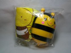 Thumbnail of Bee Shaped Case with Face Towel Wash Cloth #1 (T0565)