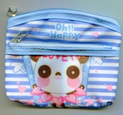 Thumbnail of Oh Happy Panda Coin Purse Bag #1 (A0781) 