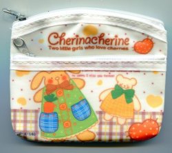 Thumbnail of Cherinacherine Rabbit Bear Coin Purse Bag #1 (A0787) 