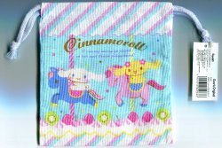 Thumbnail of Sanrio Cinnamoroll Cotton Drawstring Bag #12 (AD0002) 