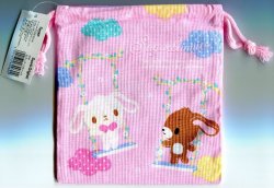 Thumbnail of Sanrio Sugar Bunnies Cotton Drawstring Bag #12 (AD0004) 