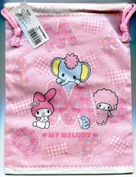 Thumbnail of Sanrio My Melody Cotton Drawstring Bag #13 (AD0007) 