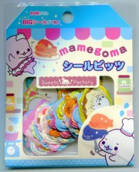Thumbnail of San-X Mamegoma Seal Sticker Set Sack Pack #2 (IP0002) 