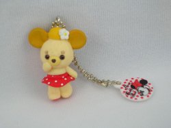 Thumbnail of Disney Minnie and Cuddly Bear Keychain #4 (K0794)