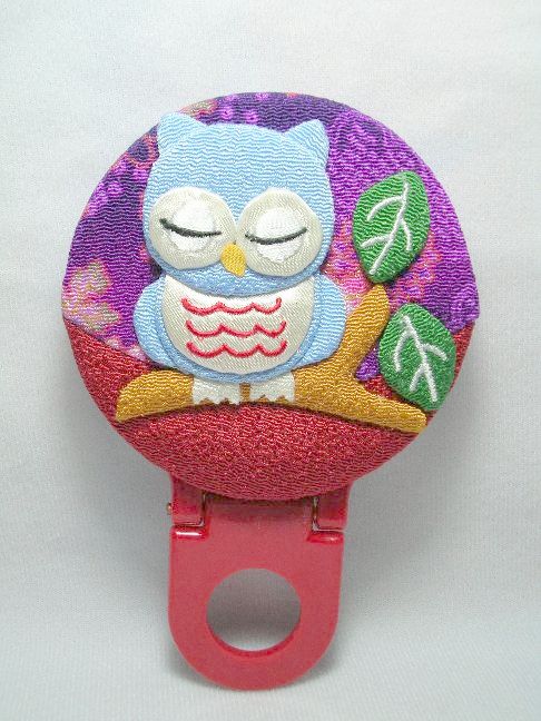 Thumbnail of Japanese Style Owl Mirror with Case #2 (AM0002) 