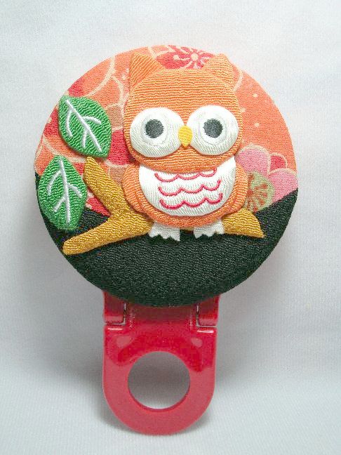 Thumbnail of Japanese Style Owl Mirror with Case #5 (AM0005) 