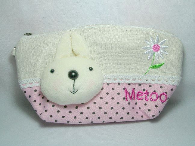 Thumbnail of MeToo Rabbit Head Pouch Bag #1 (Pink) (AB0003) 
