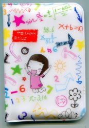 Thumbnail of Happy Girl 12 Pockets Card Holder #1 (SH0011)