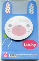 Thumbnail of Animal Face Post-it Note Sticky Note Series 1 #1 (Rabbit) (MP0003) 