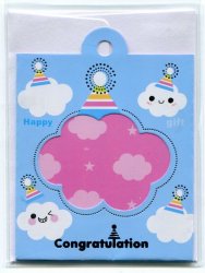 Thumbnail of Mini Greeting Card Series 1 #11 (Congratulation) (LC0011) 