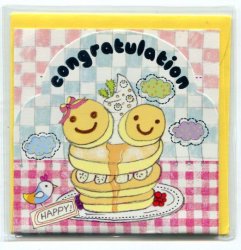 Thumbnail of Mini Greeting Card Series 2 #07 (Congratulation) (LC0019) 