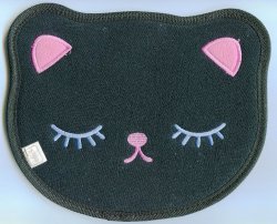 Thumbnail of Animal Face Head Die Cut Cloth Mouse Pad #4 (Cat) (SU0004) 