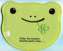 Thumbnail of Animal Face Head Die Cut Cloth Mouse Pad #5 (Frog) (SU0005) 
