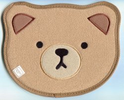 Thumbnail of Animal Face Head Die Cut Cloth Mouse Pad #7 (Bear) (SU0007) 
