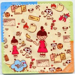 Thumbnail of Girl Cooking Microfiber Eyeglasses Cleaning Cloth #1 (EC0009)