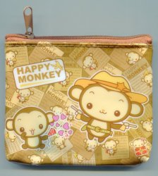 Thumbnail of Happy Monkey Coin Purse Bag #2 (AC0024) 