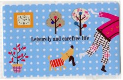 Thumbnail of Korea Card Sticker Part 1 #04 (Leisurely and Carefree Life Dog) (IC0004)