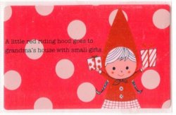 Thumbnail of Korea Card Sticker Part 1 #06 (Little Red Riding Hood) (IC0006)