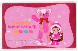 Thumbnail of Korea Card Sticker Part 1 #12 (Sweet Remembering Bear Girl) (IC0012)