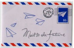 Thumbnail of Korea Card Sticker Part 1 #13 (Envelope Paper Plane) (IC0013)