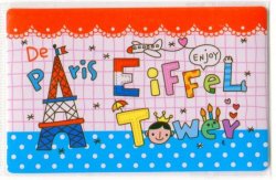 Thumbnail of Korea Card Sticker Part 1 #19 (Eiffel Tower Paris France) (IC0019)