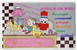 Thumbnail of Korea Card Sticker Part 1 #22 (Joyful is One Mood Toy Doll) (IC0022)