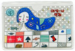 Thumbnail of Korea Card Case Part 1 #16 (Long Hair Girl) (SC0041)