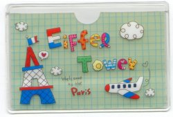 Thumbnail of Korea Card Case Part 1 #22 (France Paris Eiffel Tower) (SC0047)