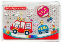Thumbnail of Korea Card Case Part 1 #29 (Let's Have a Trip Car Rabbit) (SC0054)