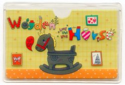 Thumbnail of Korea Card Case Part 1 #30 (Wooden Horse) (SC0055)