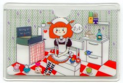 Thumbnail of Korea Card Case Part 1 #39 (Girl Kitchen) (SC0064)