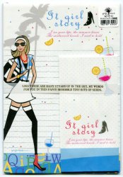 Thumbnail of Korea Fashion Girl's Story Letter Set #1 (L0575)
