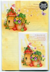 Thumbnail of Korea Plant and House Letter Set #1 (L0586)