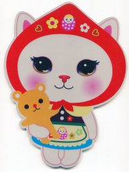 Thumbnail of Korea Jetoy The Princess Story Cat Die Cut Mouse Pad #4 (SU0021) 