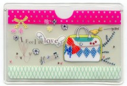 Thumbnail of Korea Card Case Part 2 #04 (I Feel in Love Bag) (SC0069)