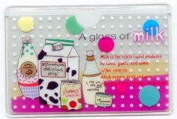 Thumbnail of Korea Card Case Part 2 #06 (A Glass of Milk) (SC0071)