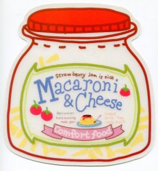 Thumbnail of Macaroni and Cheese Die Cut Mouse Pad #1 (SU0028) 