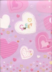Thumbnail of Sweet Heart A4 Plastic File Folder #1