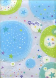 Thumbnail of Circle Stars A4 Plastic File Folder #1