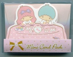 Thumbnail of Sanrio Little Twin Stars Mini Card Pack Set #1 (LC0029) 