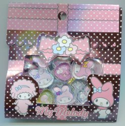 Thumbnail of Sanrio My Melody 35 Pcs 3D Sticker Set Sack Bag #1 (IP0006) 