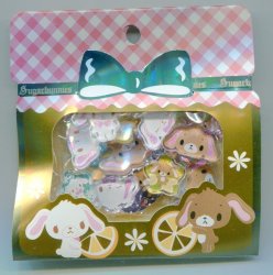 Thumbnail of Sanrio Sugar Bunnies 35 Pcs 3D Sticker Set Sack Bag #1 (IP0007) 