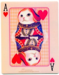 Thumbnail of Korea Jetoy Cat Poker Queen Mouse Pad #1 (SU0034)