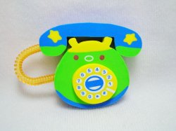 Thumbnail of Colorful Telephone Phone Shape Eraser #4 (SE0015)