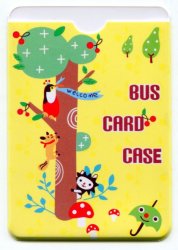 Thumbnail of Korea 2 Pocket Card Case Part 1 #5 (Tree Animal) (SC0150)