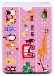 Thumbnail of Korea 2 Pocket Card Case Part 1 #6 (Animal Paradise) (SC0151)