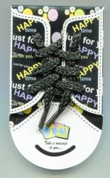 Thumbnail of Sports Shoe Post-it Note Sticky Note #3 (Black) (MP0042)