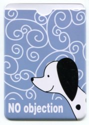 Thumbnail of Korea 2 Pocket Card Case Part 2 #5 (Dog No Objection) (SC0159)